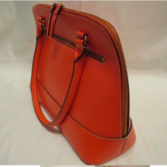 Kate‎ Spade Rachelle Wellesley Satchel Red Leather Shoulder Bag NWOT - Picture 6 of 10
